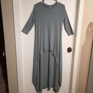Zenana high low shirt dress NWOT